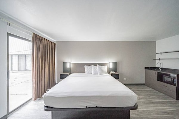 Foto van 1 kingsize bed | Rookvrij, Keuken - Vakantiehuis in Pocatello - Facilities