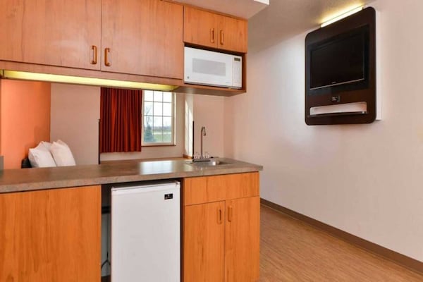 Foto van 1 Queen|Mobiele toegang|Badkamer|Suite|Nsmk - Vakantiehuis in MERIDIAN - BedRoom