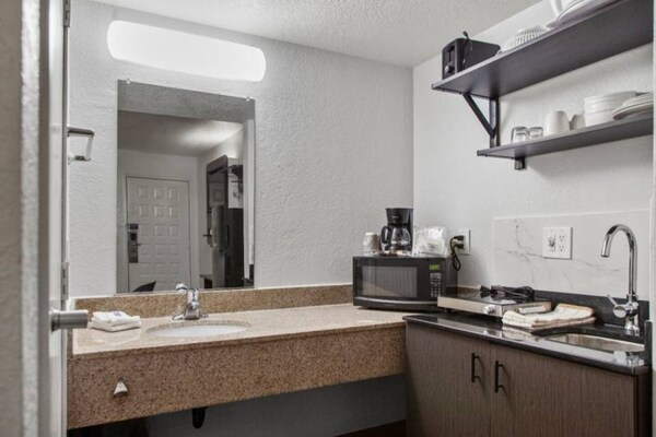 Foto van 2 tweepersoonsbedden | Rookvrij, Keuken - Vakantiehuis in San Luis Obispo - Kitchen