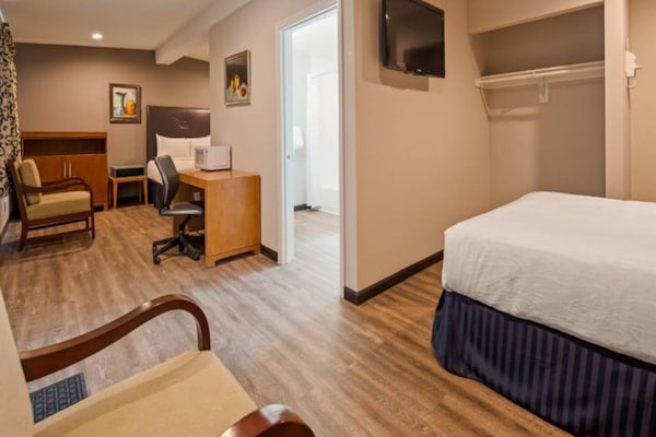 Foto van 1 tweepersoonsbed (queensize) | Niet-roken, koelkast (Micfridge) - BedRoom