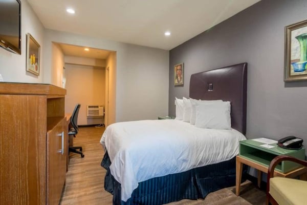 Foto van 1 tweepersoonsbed (queensize) | Niet-roken, koelkast (Micfridge) - BedRoom