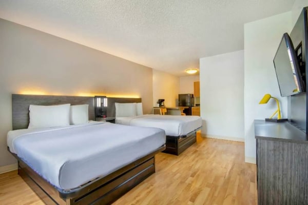 Foto van 2 tweepersoonsbedden, rokersgedeelte | San Antonio - BedRoom