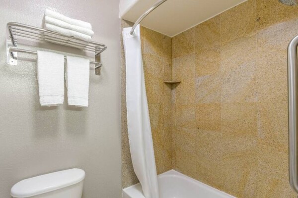 Foto van 2 tweepersoonsbedden | Niet-roken, koelkast - Vakantiehuis in San Jose CA - BathRoom