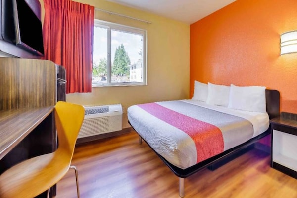 Foto van 1 tweepersoonsbed (queensize) | Rookvrij - Vakantiehuis in Seattle - BedRoom