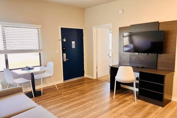 Foto van 2 tweepersoonsbedden | Rookvrij, Keuken - Vakantiehuis in Sierra Vista - Facilities