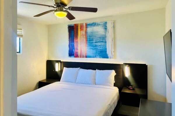 Foto van 1 tweepersoonsbed (queensize) , rookvrij, keuken - Vakantiehuis in Sierra Vista - BedRoom