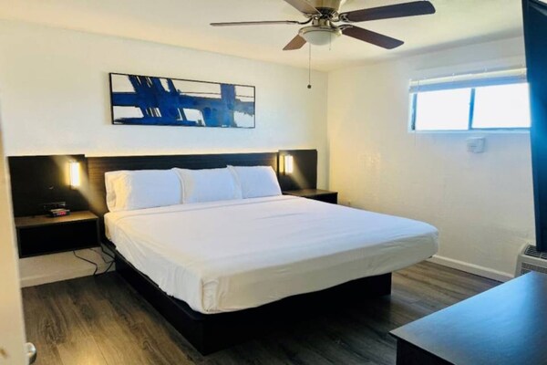 Foto van 1 tweepersoonsbed (queensize) , rookvrij, keuken - Vakantiehuis in Sierra Vista - Facilities