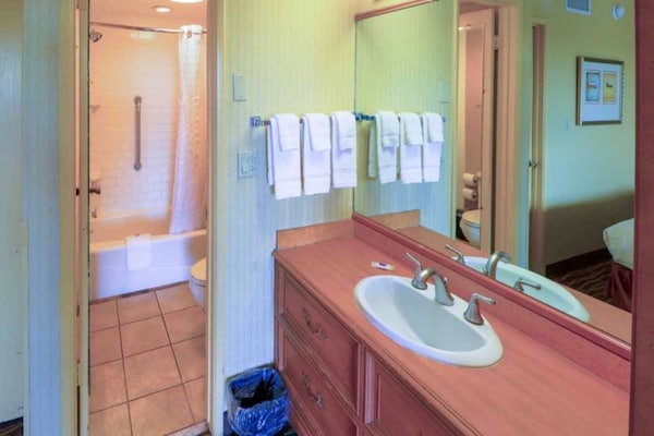Foto van 2 tweepersoonsbedden | Rookvrij, Keuken - Vakantiehuis in Phoenix - BathRoom