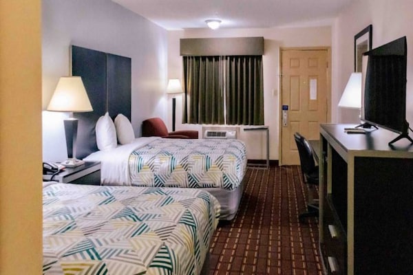 Foto van 2 tweepersoonsbedden | Niet-roken, koelkast - Vakantiehuis in Nacogdoches - BedRoom