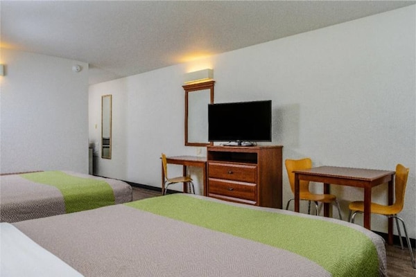 Foto van 2 tweepersoonsbedden (queensize) | Rookvrij - Vakantiehuis in OAKDALE - BedRoom