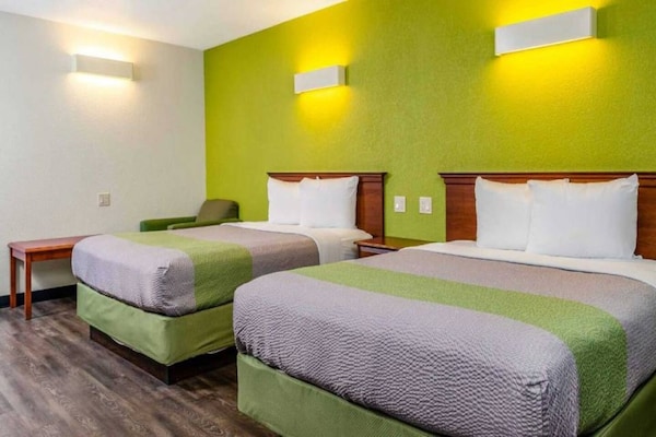 Foto van 2 tweepersoonsbedden (queensize) | Rookvrij - Vakantiehuis in OAKDALE - BedRoom