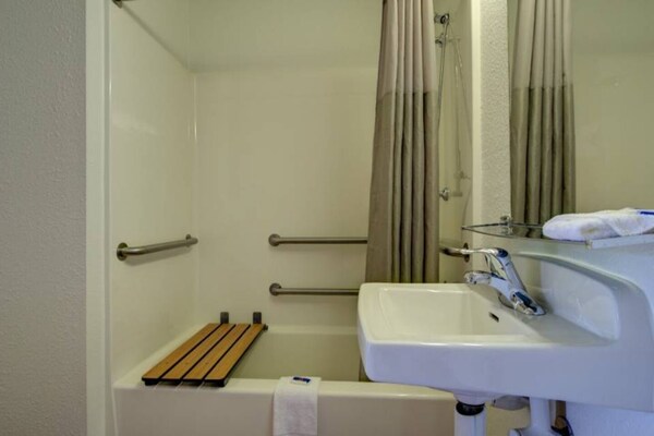 Foto van 1 tweepersoonsbed (Queensize) | Seattle - Vakantiehuis in Seattle - BathRoom