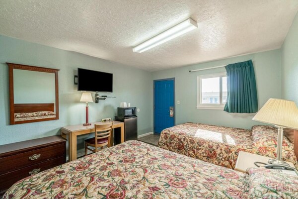 Foto van 2 tweepersoonsbedden (queensize) | Roken mogelijk - Vakantiehuis in Boise City, OK - BedRoom