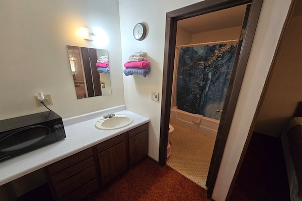 Foto van 2 tweepersoonsbedden (queensize) Niet-roken - Vakantiehuis in Eagle Grove, IA - BedRoom