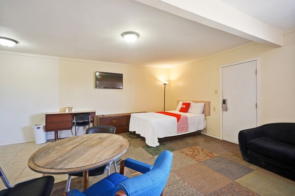 Foto van 3 tweepersoonsbedden met kitchenette - Vakantiehuis in Alpine TX - BedRoom