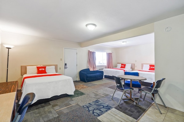 Foto van 3 tweepersoonsbedden met kitchenette - Vakantiehuis in Alpine TX - BedRoom