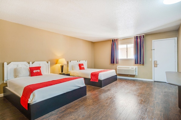 Foto van 2 tweepersoonsbedden (queensize) | rookvrij - Vakantiehuis in Elk City OK - BedRoom