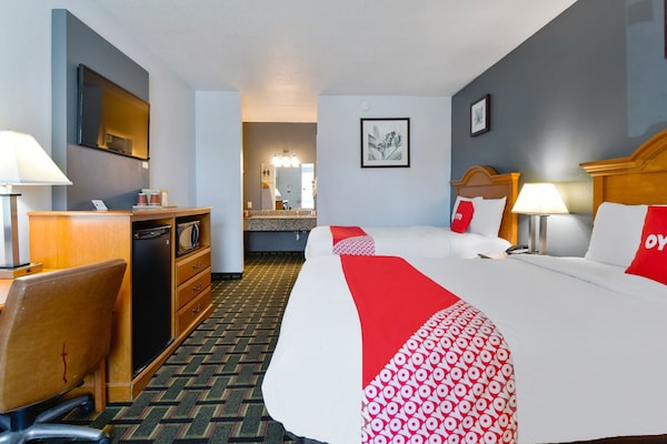 Foto van 2 tweepersoonsbedden | Roken toegestaan - Vakantiehuis in Lake Park GA - BedRoom