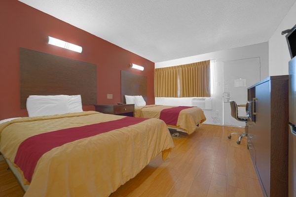 Foto van 2 tweepersoonsbedden | Rookvrij - Vakantiehuis in Mojave CA - BedRoom