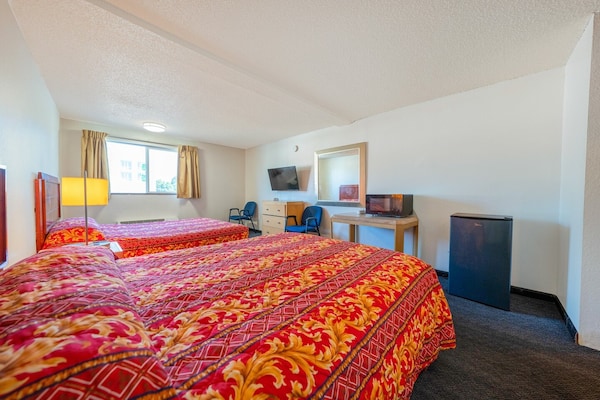 Foto van 2 tweepersoonsbedden (queensize) | Rookvrij - Vakantiehuis in Portland OR - BedRoom