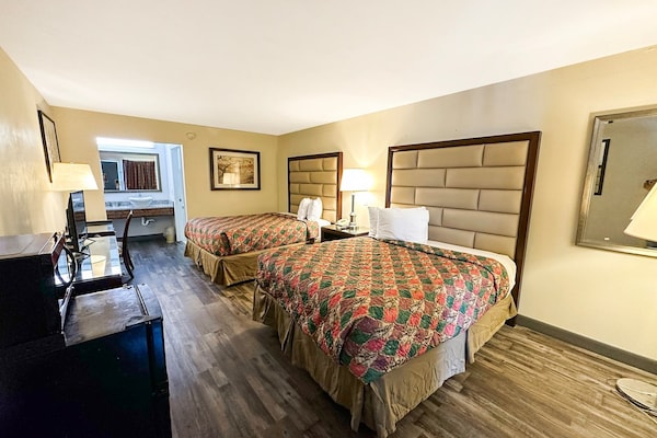 Foto van 2 Queensize Bedden Niet Roken - Vakantiehuis in Ridgeway, SC - BedRoom