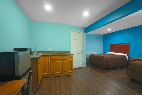 Foto van 2 tweepersoonsbedden met kitchenette - Vakantiehuis in Corpus Christi TX - BedRoom