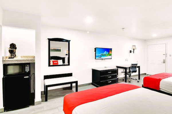 Foto van 2 tweepersoonsbedden (queensize) | Roken mogelijk - Vakantiehuis in Three Rivers TX - BedRoom
