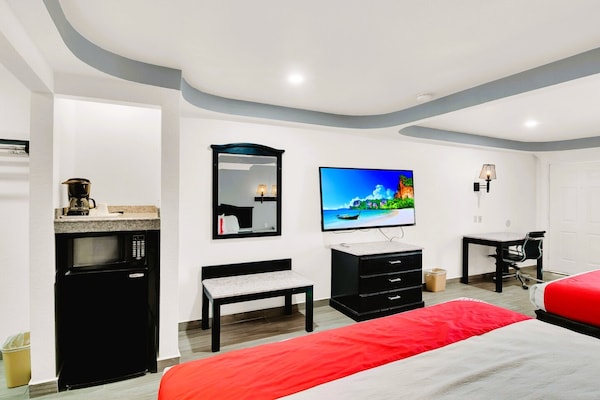 Foto van 2 tweepersoonsbedden (queensize) | Roken mogelijk - Vakantiehuis in Three Rivers TX - BedRoom