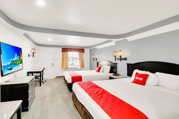 Foto van 2 tweepersoonsbedden (queensize) | Roken mogelijk - Vakantiehuis in Three Rivers TX - BedRoom