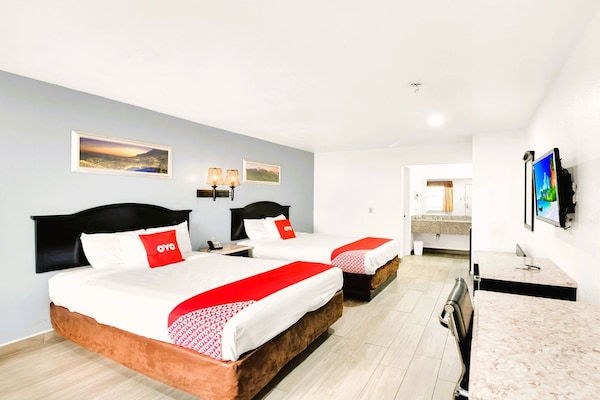 Foto van 2 tweepersoonsbedden (queensize) | Roken mogelijk - Vakantiehuis in Three Rivers TX - BedRoom