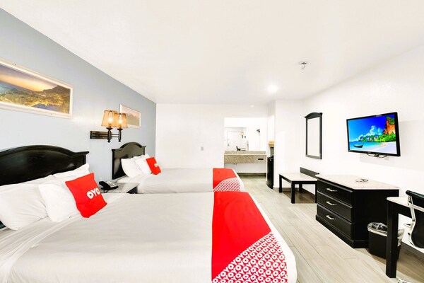 Foto van 2 tweepersoonsbedden (queensize) | Roken mogelijk - Vakantiehuis in Three Rivers TX - BedRoom