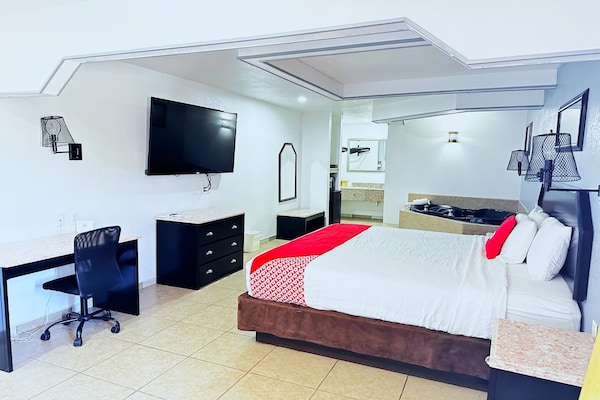 Foto van 2 tweepersoonsbedden (queensize) | Roken mogelijk - Vakantiehuis in Three Rivers TX - BedRoom