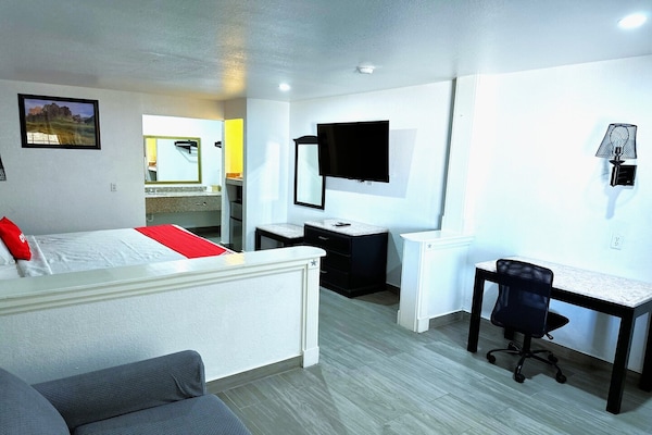 Foto van 2 tweepersoonsbedden (queensize) | Roken mogelijk - Vakantiehuis in Three Rivers TX - BedRoom