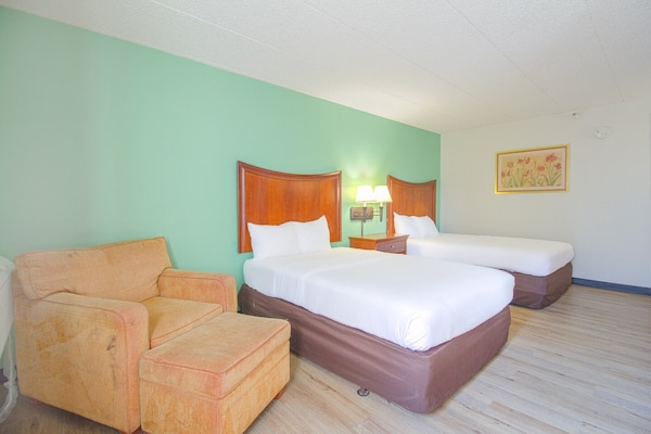 Foto van 2 tweepersoonsbedden | NSMK | Tulsa - Vakantiehuis in Tulsa - BedRoom