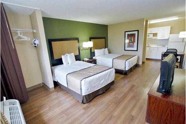 Foto van 2 Tweepersoonsbedden | Niet-roken, Keuken - Vakantiehuis in Fresno CA - BedRoom