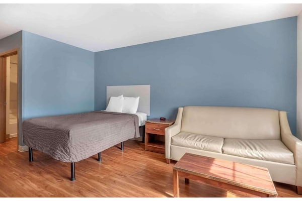 Foto van 1 Tweepersoonsbed | Ada/bad/roken/keuken - Vakantiehuis in Wichita KS - BedRoom