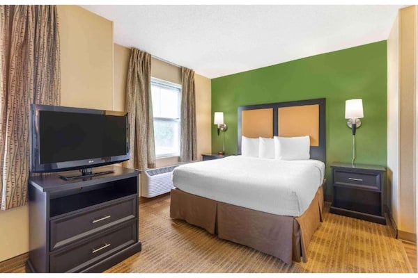 Foto van 1 Kingsize Bed | Toegankelijk Voor Gehoor, Keuken - Vakantiehuis in Jackson - BedRoom
