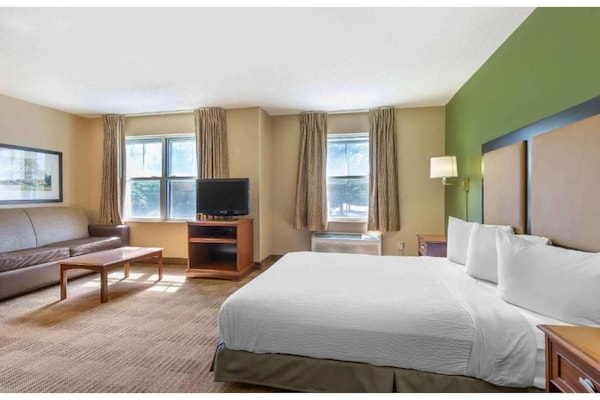 Foto van 1 Kingsize Bed | Toegankelijk Voor Gehoor, Keuken - Vakantiehuis in Jackson - BedRoom