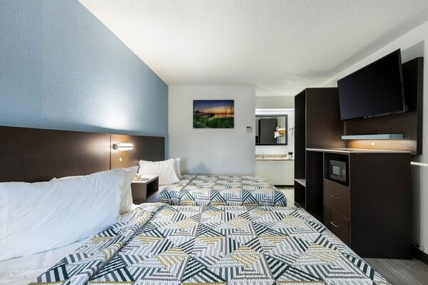 Foto van 2 tweepersoonsbedden | Rookvrij, Keuken - Vakantiehuis in Jacksonville - BedRoom
