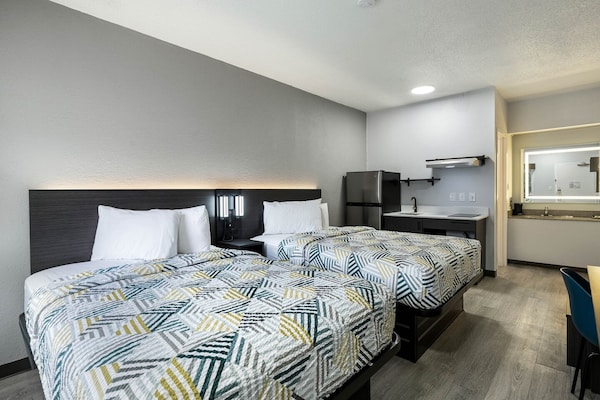 Foto van 2 tweepersoonsbedden | Niet-roken, koelkast - Vakantiehuis in Jacksonville - BedRoom