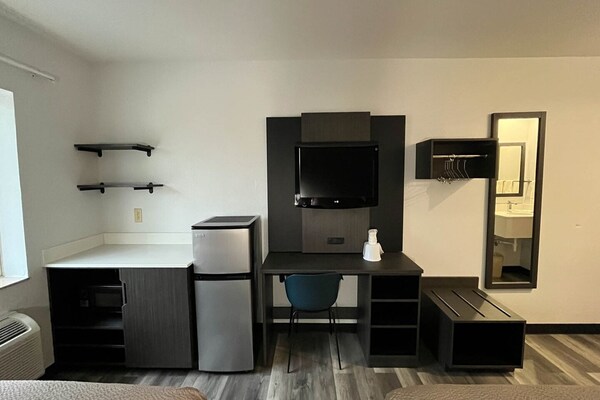 Foto van 2 tweepersoonsbedden | Niet-roken, koelkast - Vakantiehuis in Urbana, IL - Facilities