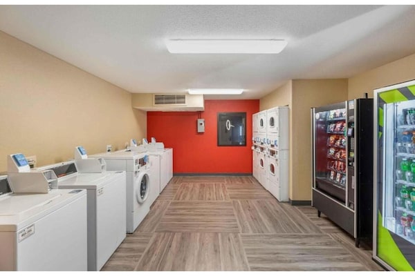 Foto van 1 tweepersoonsbed (queensize) | Rookvrij, Keuken - Vakantiehuis in Brookfield - Facilities
