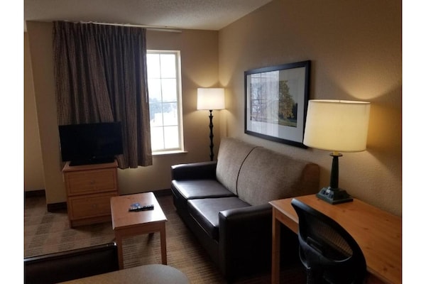 Foto van 1 tweepersoonsbed (queensize) | Rookvrij, Keuken - Vakantiehuis in Brookfield - Facilities