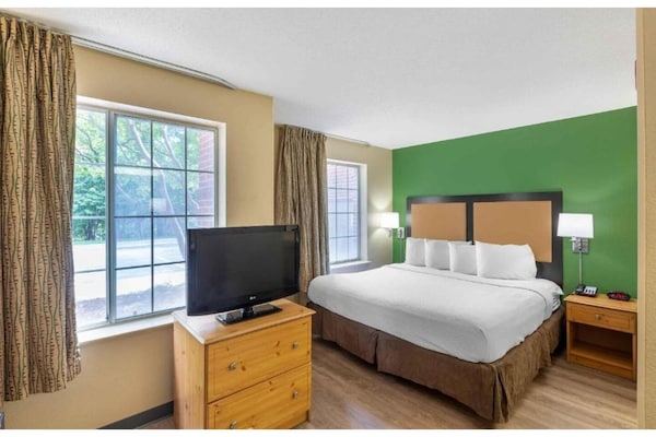 Foto van 1 tweepersoonsbed (queensize) | Rookvrij, Keuken - Vakantiehuis in Brookfield - BedRoom