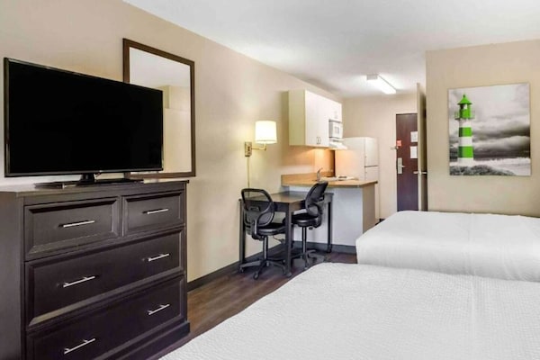 Foto van 2 tweepersoonsbedden | Niet-roken, koelkast - Vakantiehuis in Fishkill - BedRoom