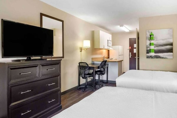 Foto van 2 tweepersoonsbedden | Niet-roken, koelkast - Vakantiehuis in Fishkill - BedRoom