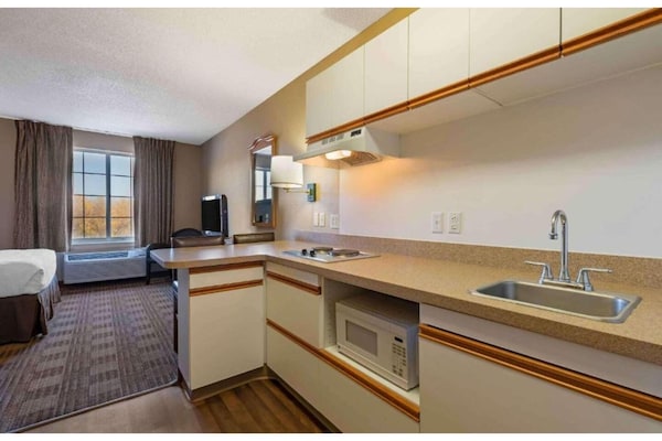 Foto van 1 tweepersoonsbed (queensize) | Rookvrij, Keuken - Vakantiehuis in Eagan - Kitchen