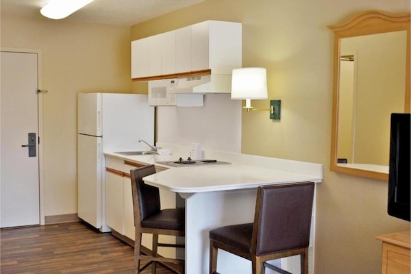 Foto van 1 tweepersoonsbed (queensize) | Rookvrij, Keuken - Vakantiehuis in Eagan - Kitchen
