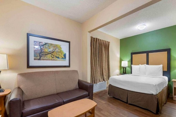 Foto van 1 tweepersoonsbed (queensize) | Rookvrij, Keuken - Vakantiehuis in Cincinnati OH - BedRoom