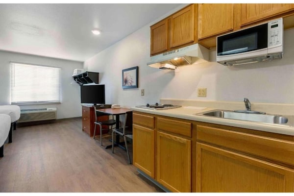 Foto van 1 tweepersoonsbed (queensize) | Rookvrij, Keuken - Vakantiehuis in El Paso TX - Kitchen